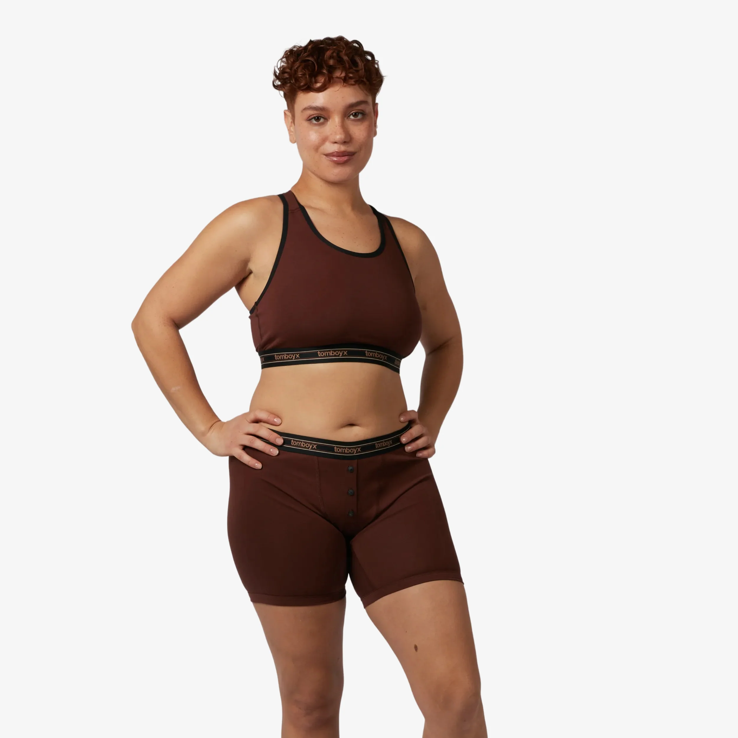 6" Fly Boxer Briefs - Chocolate Fondant - Image 4