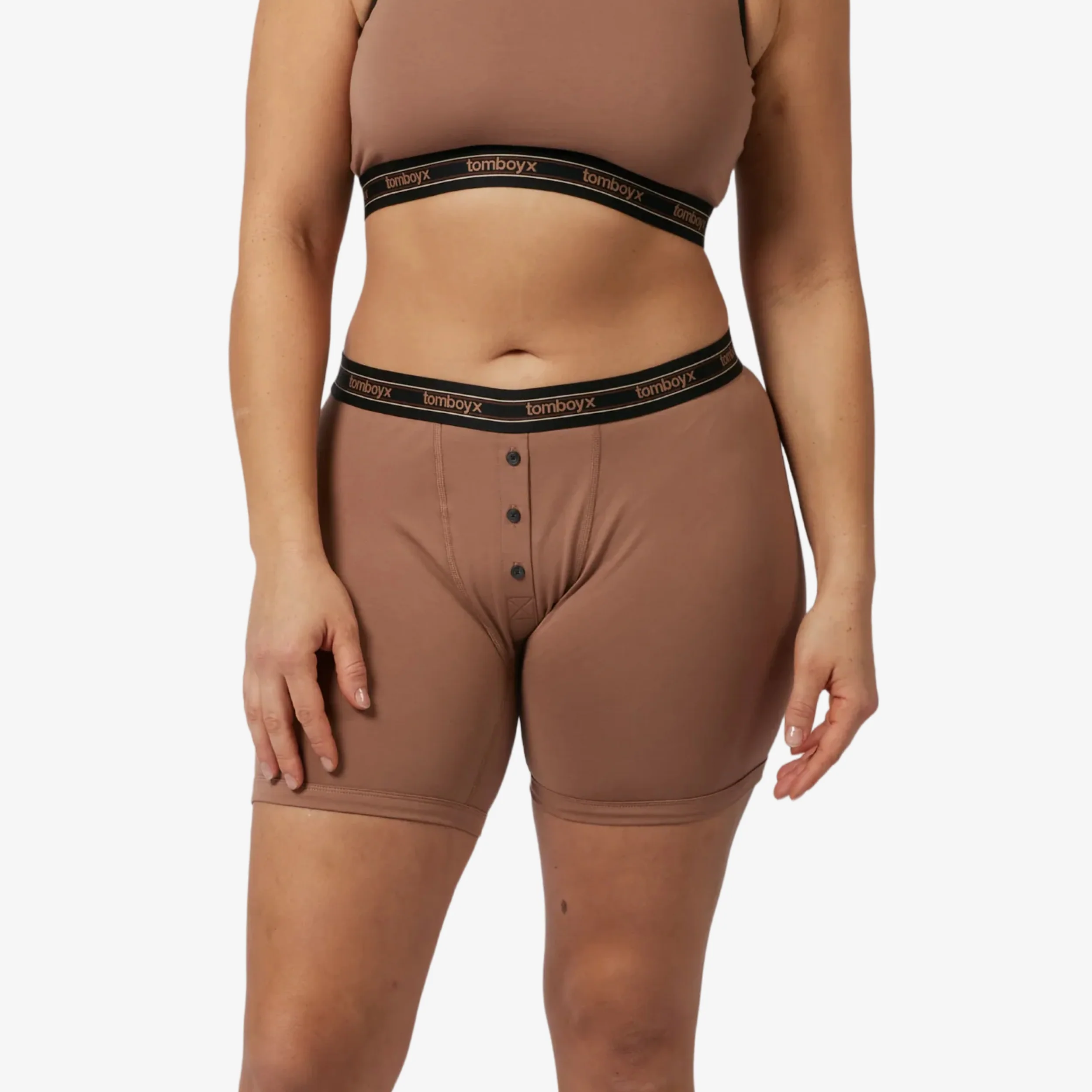 6" Fly Boxer Briefs - Chocolate Malt - Image 4