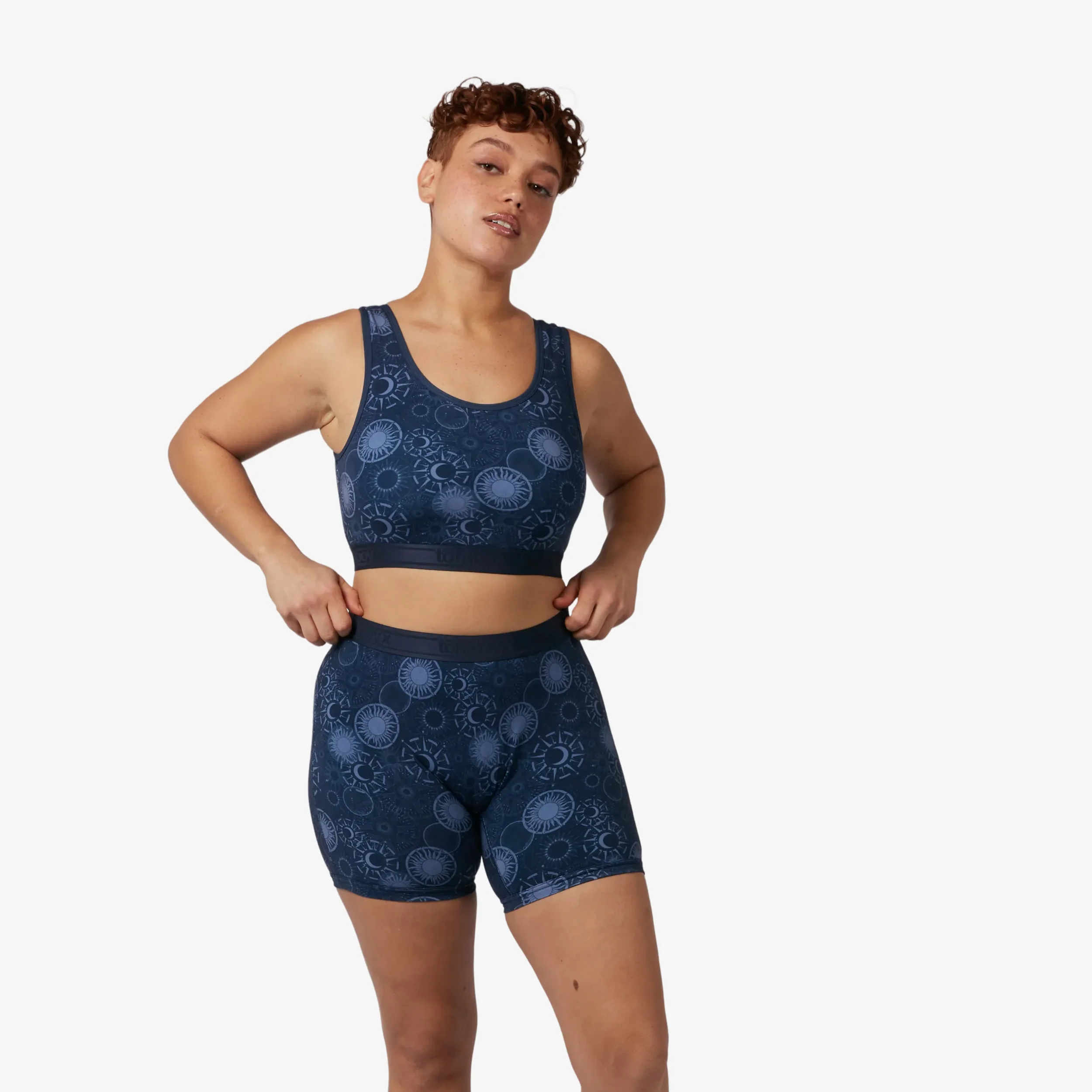 6" No Fly Boxer Briefs - Celestial Compass - Image 3