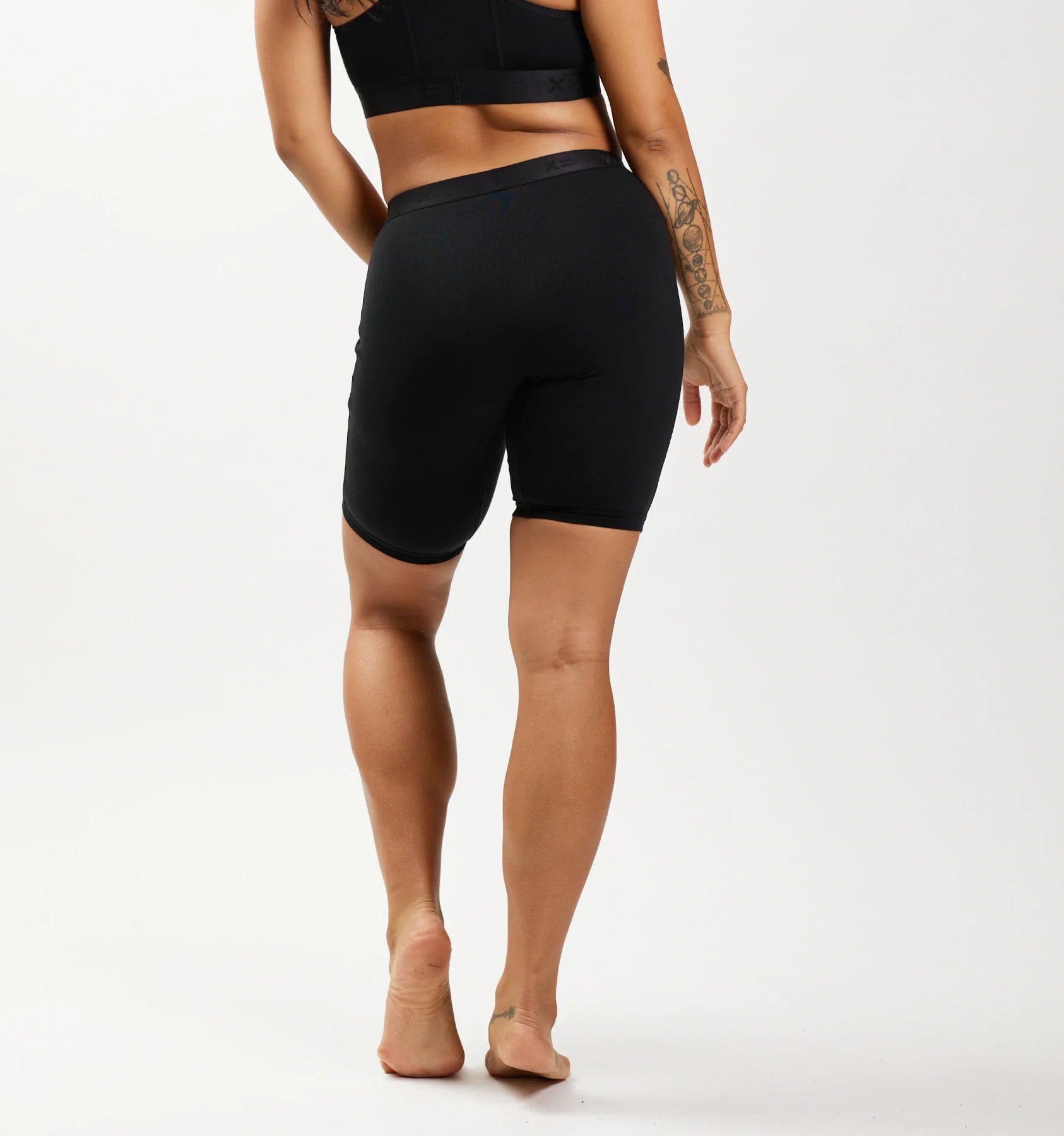 9" Boxer Briefs - Black X= Rainbow - Image 3