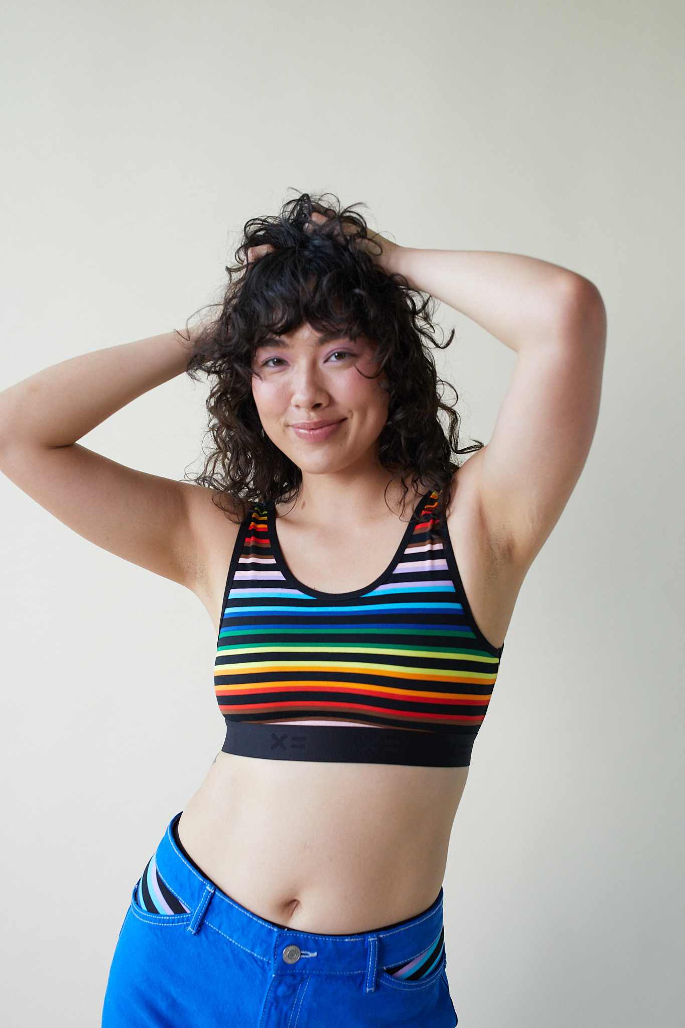 Essentials Soft Bra - Progress Pride Stripes - Image 3