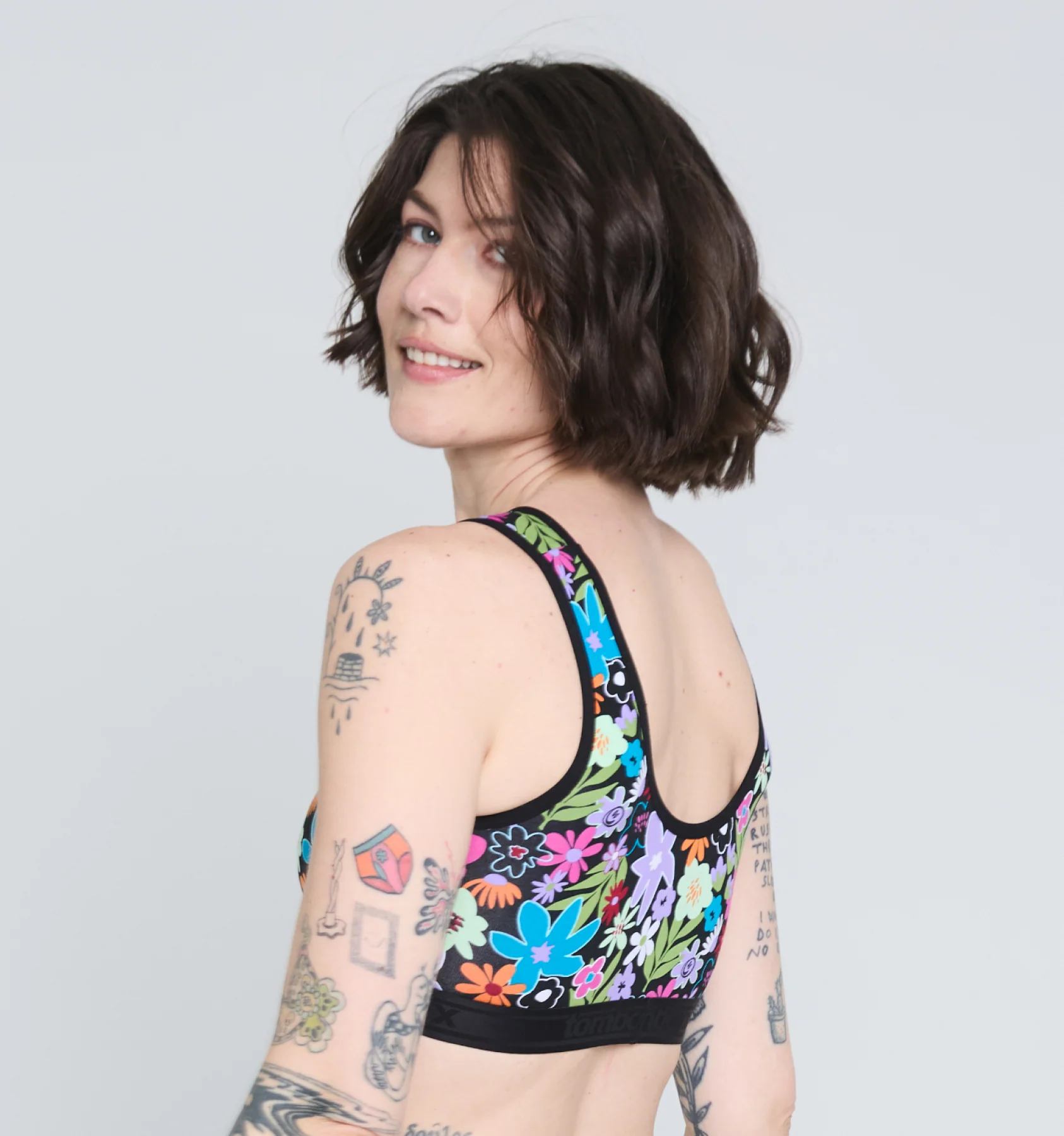 Essentials Soft Bra - Groovy Garden - Image 5