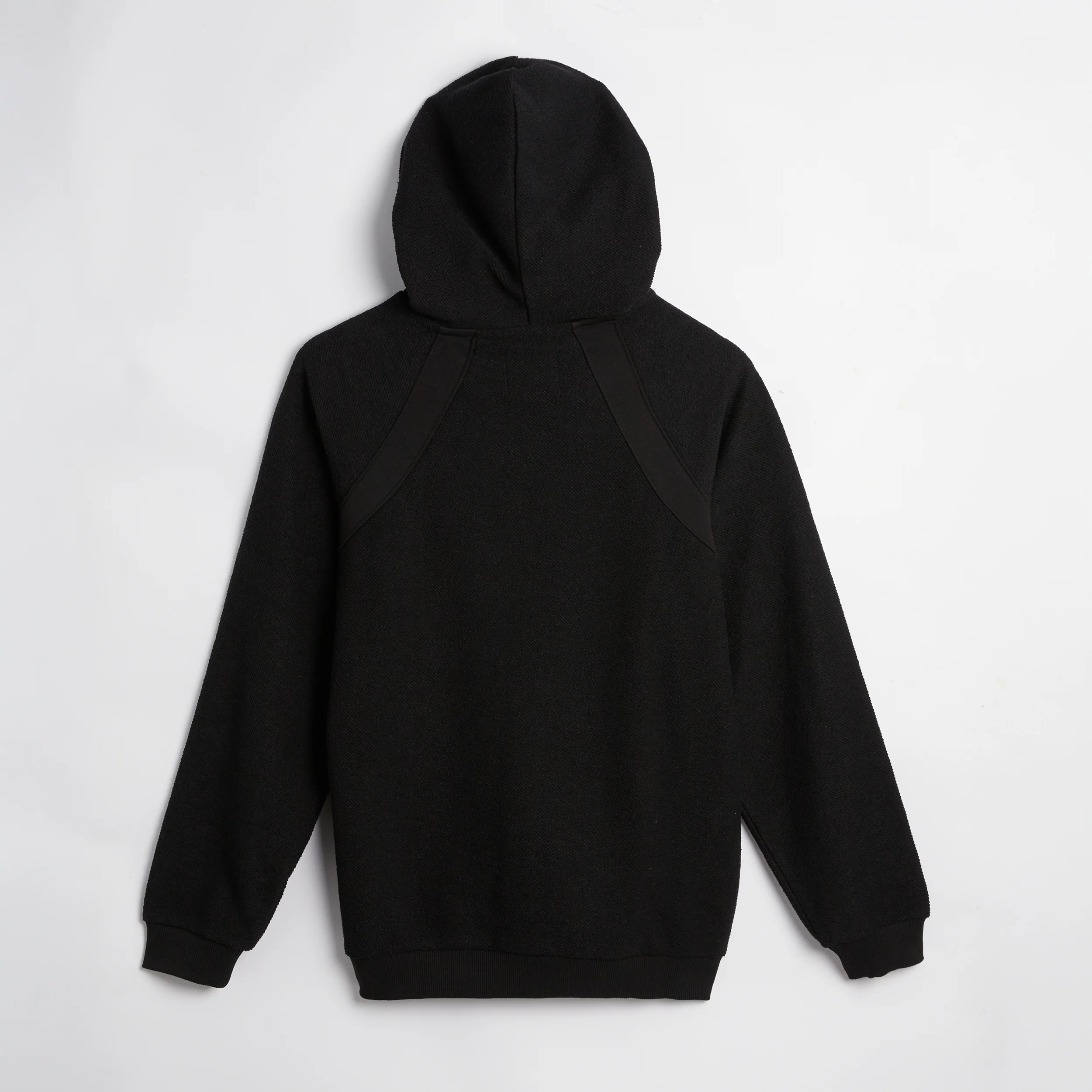 Inside Out French Terry Hoodie - Black - Image 4