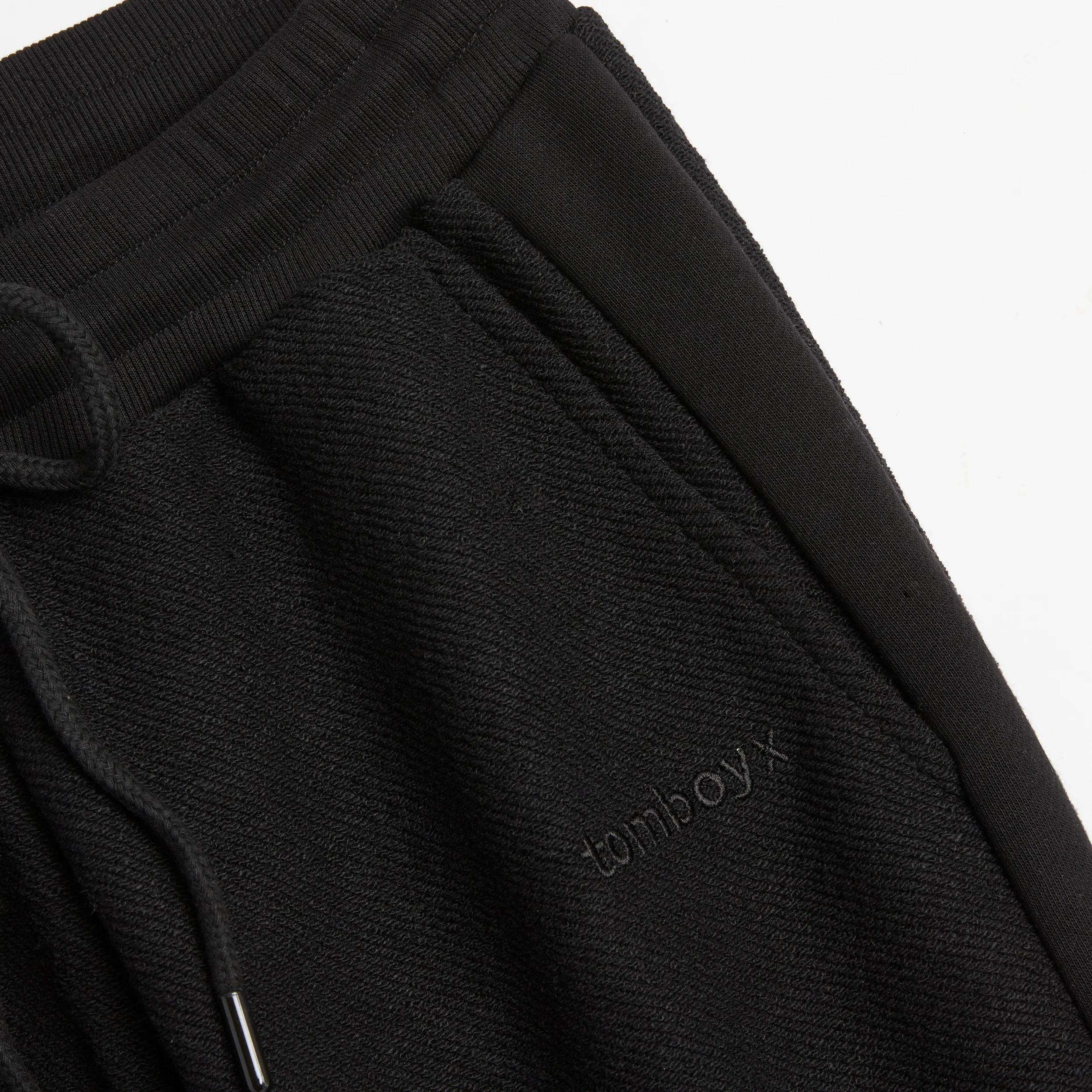 Inside Out French Terry Jogger - Black - Image 6
