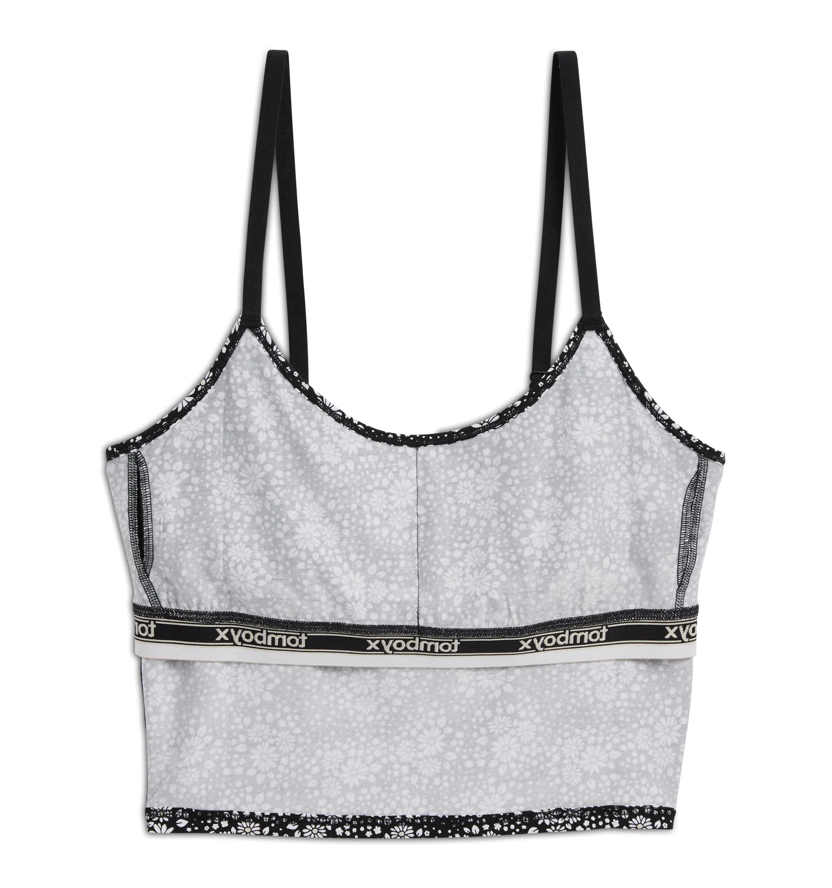 Longline Bra Top - TENCEL™ Modal Petal Pizzazz - Image 4