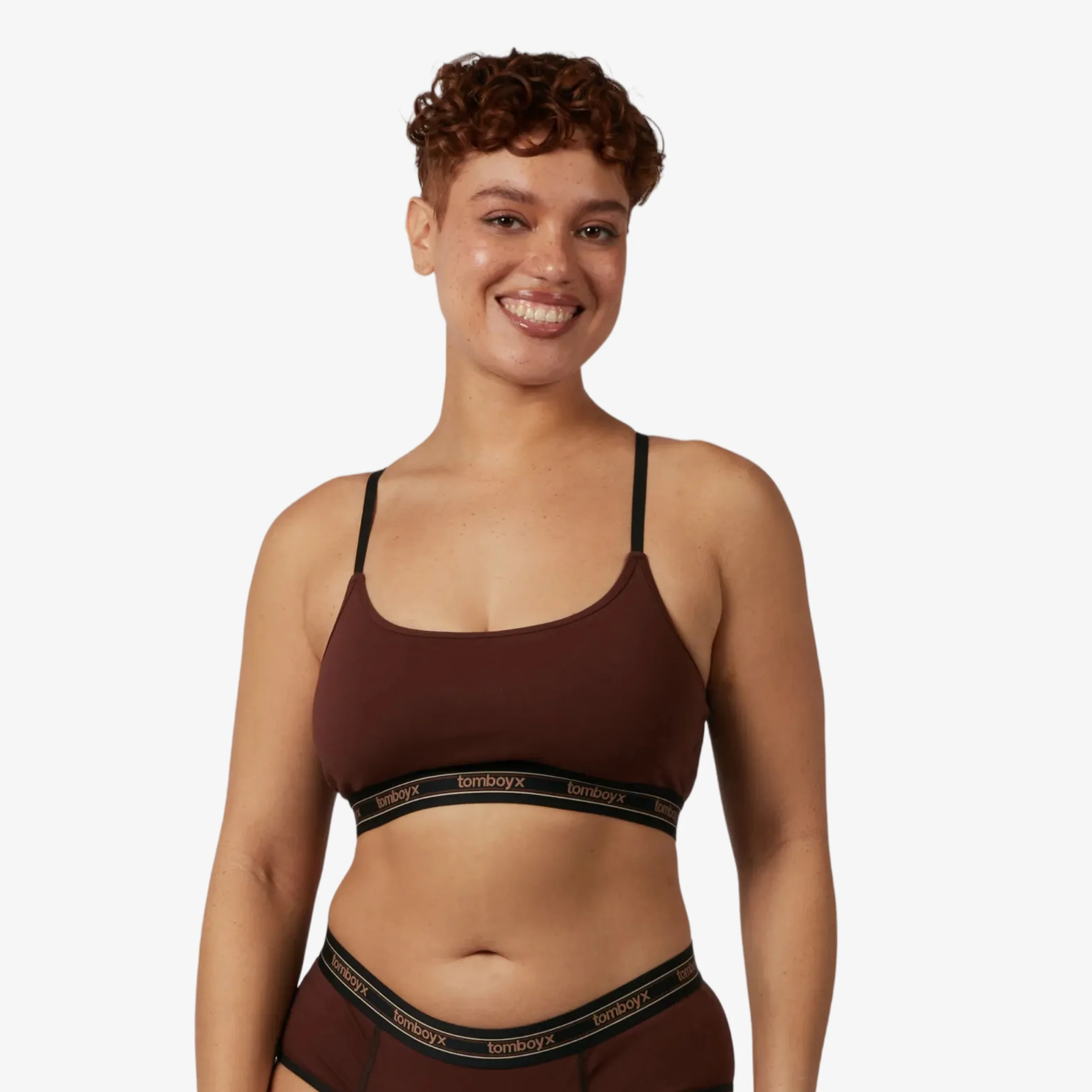 Low Cut Soft Bra - Chocolate Fondant - Image 5