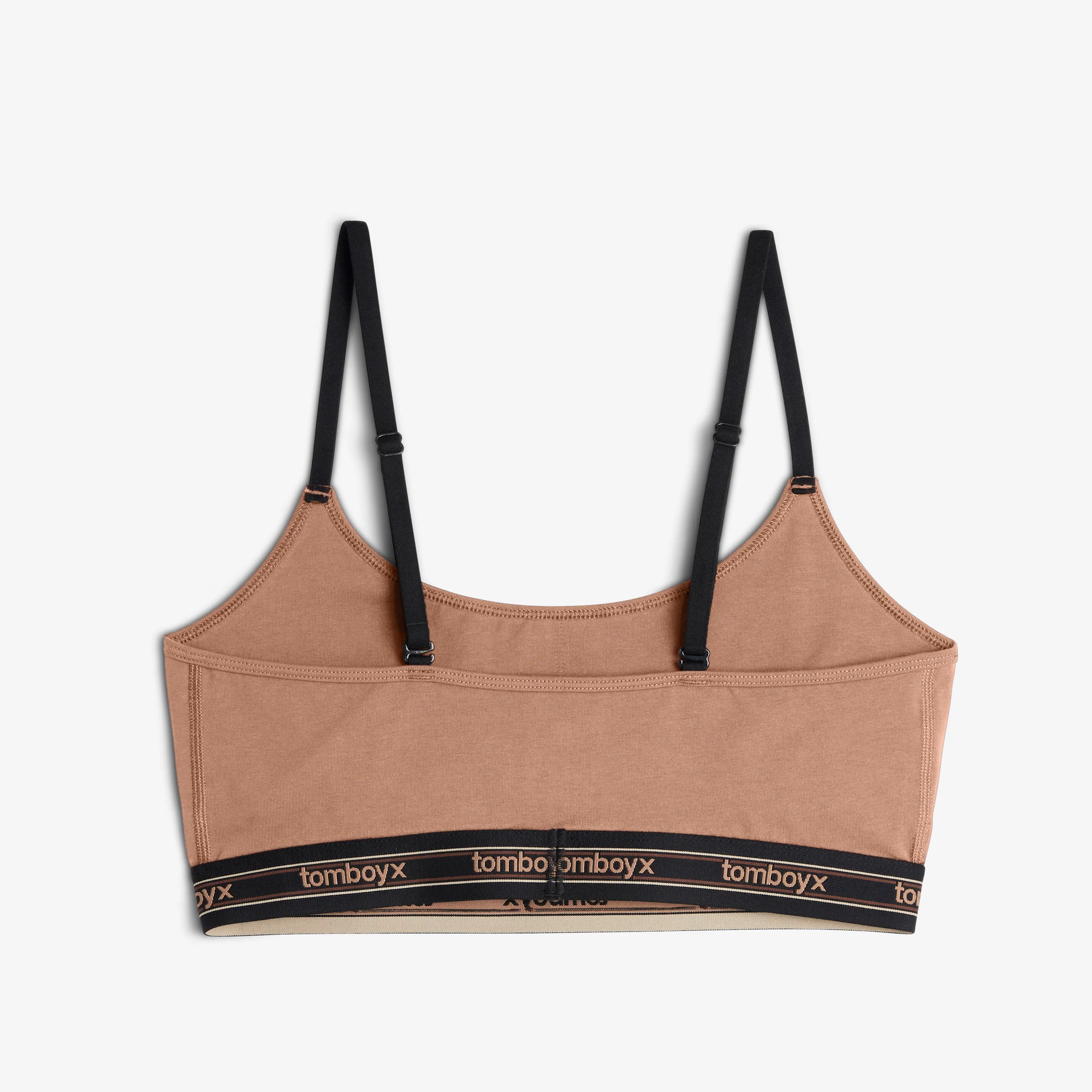 Low Cut Soft Bra - Chocolate Malt - Image 3