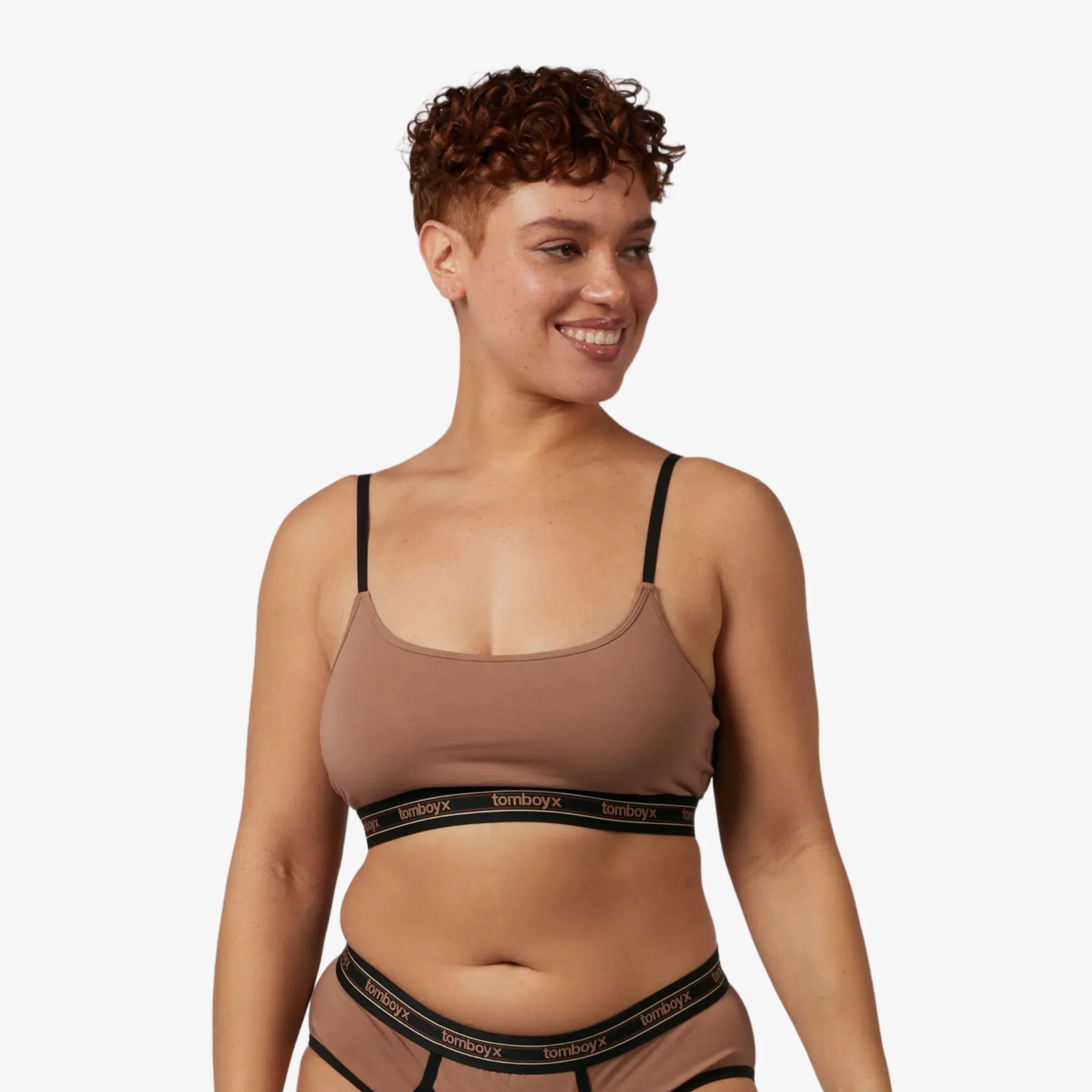 Low Cut Soft Bra - Chocolate Malt - Image 5