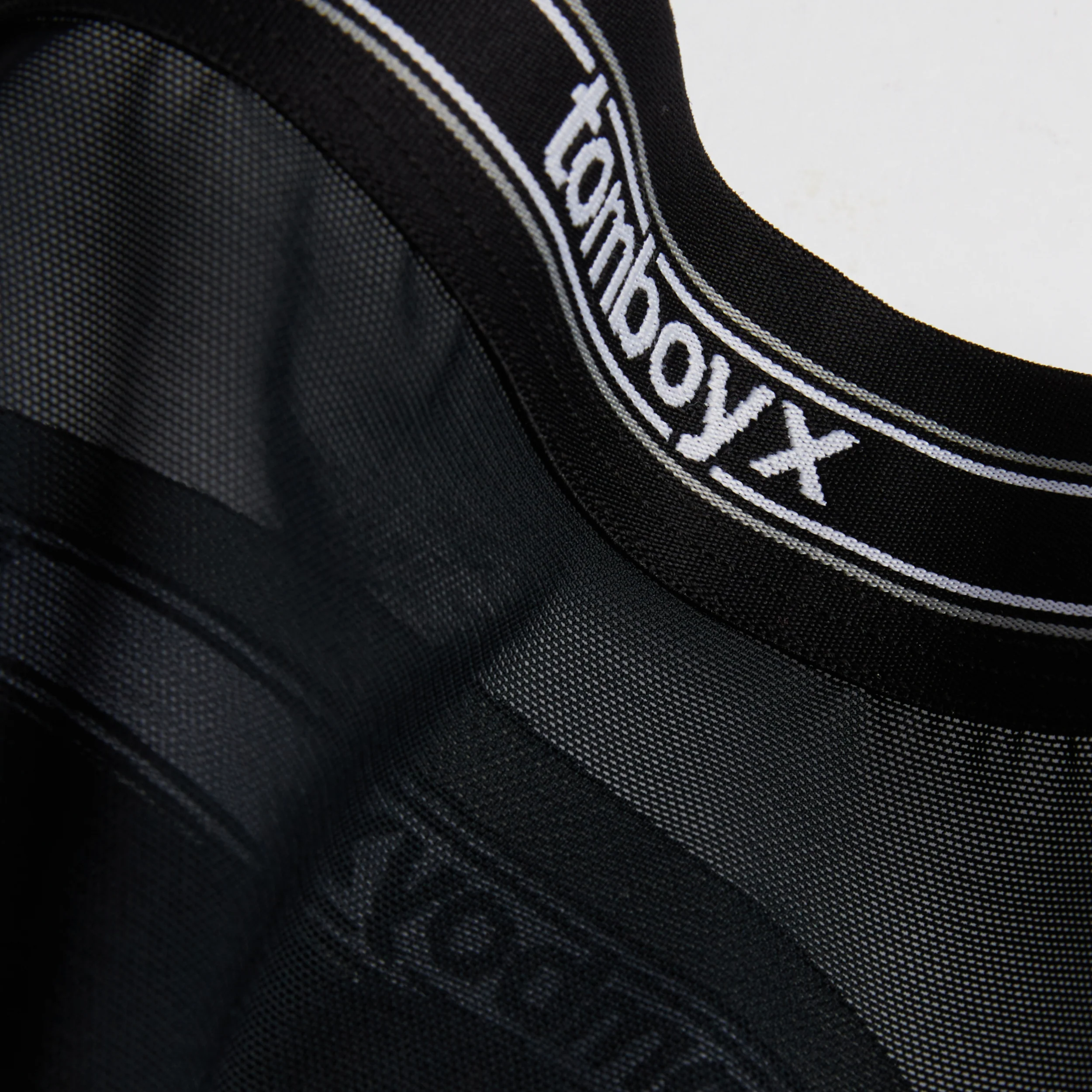 Powermesh Bralette - Black - Image 4