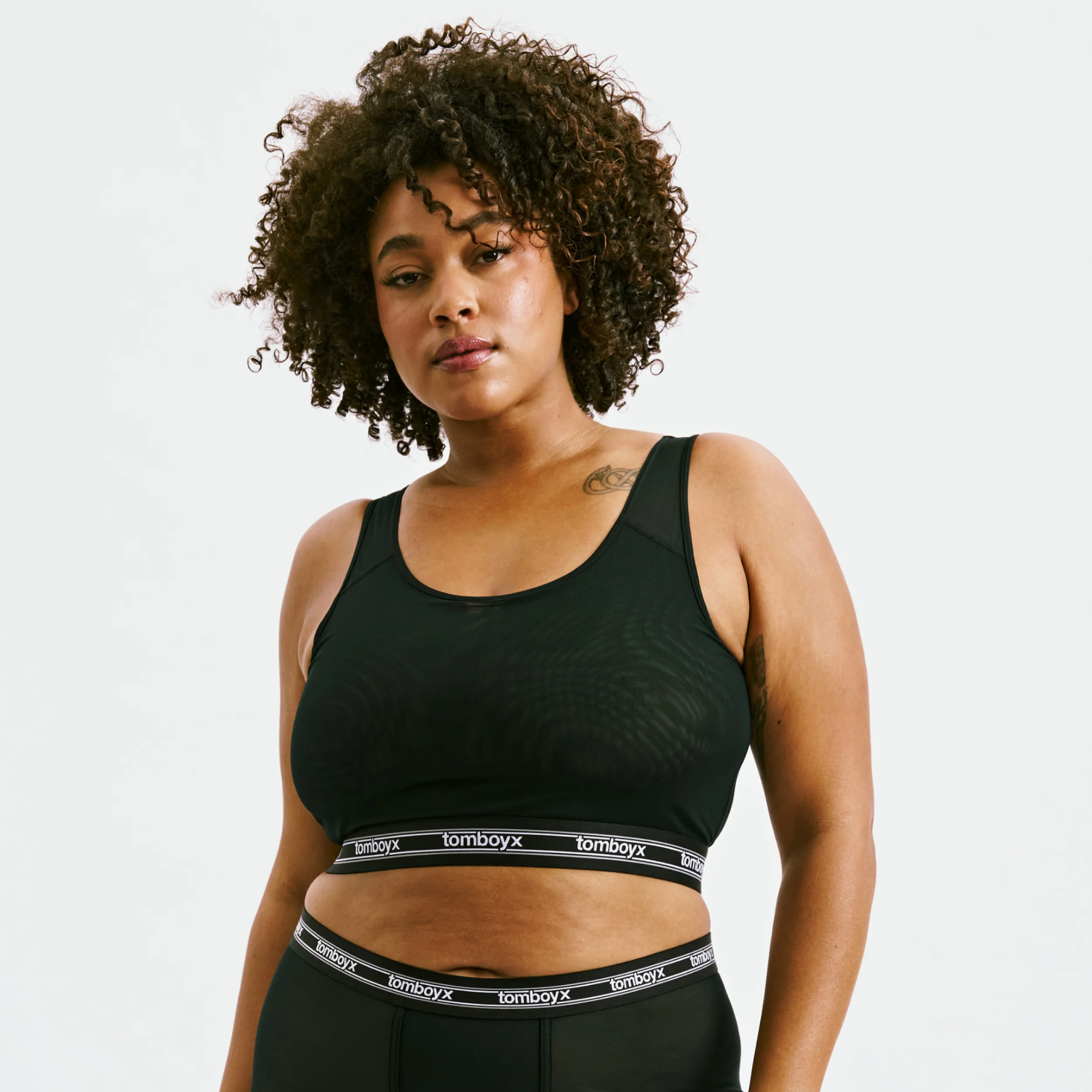 Powermesh Essential Bra - Black - Image 6