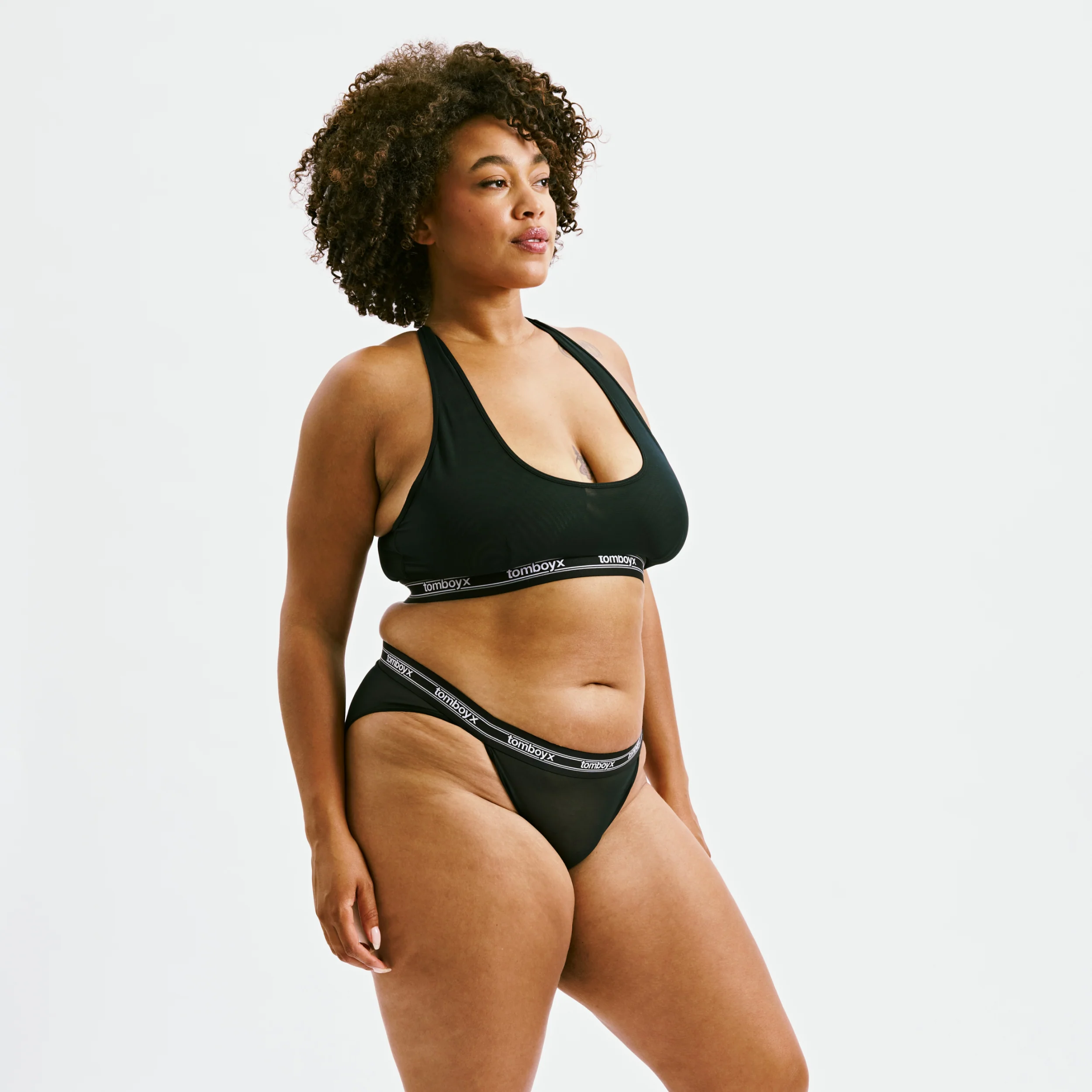 Powermesh Tanga - Black - Image 4