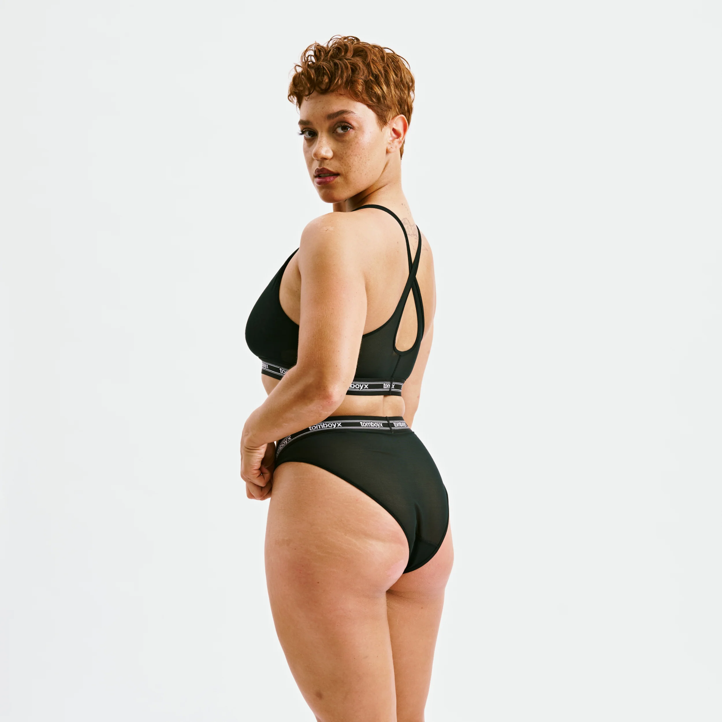 Powermesh Tanga - Black - Image 7