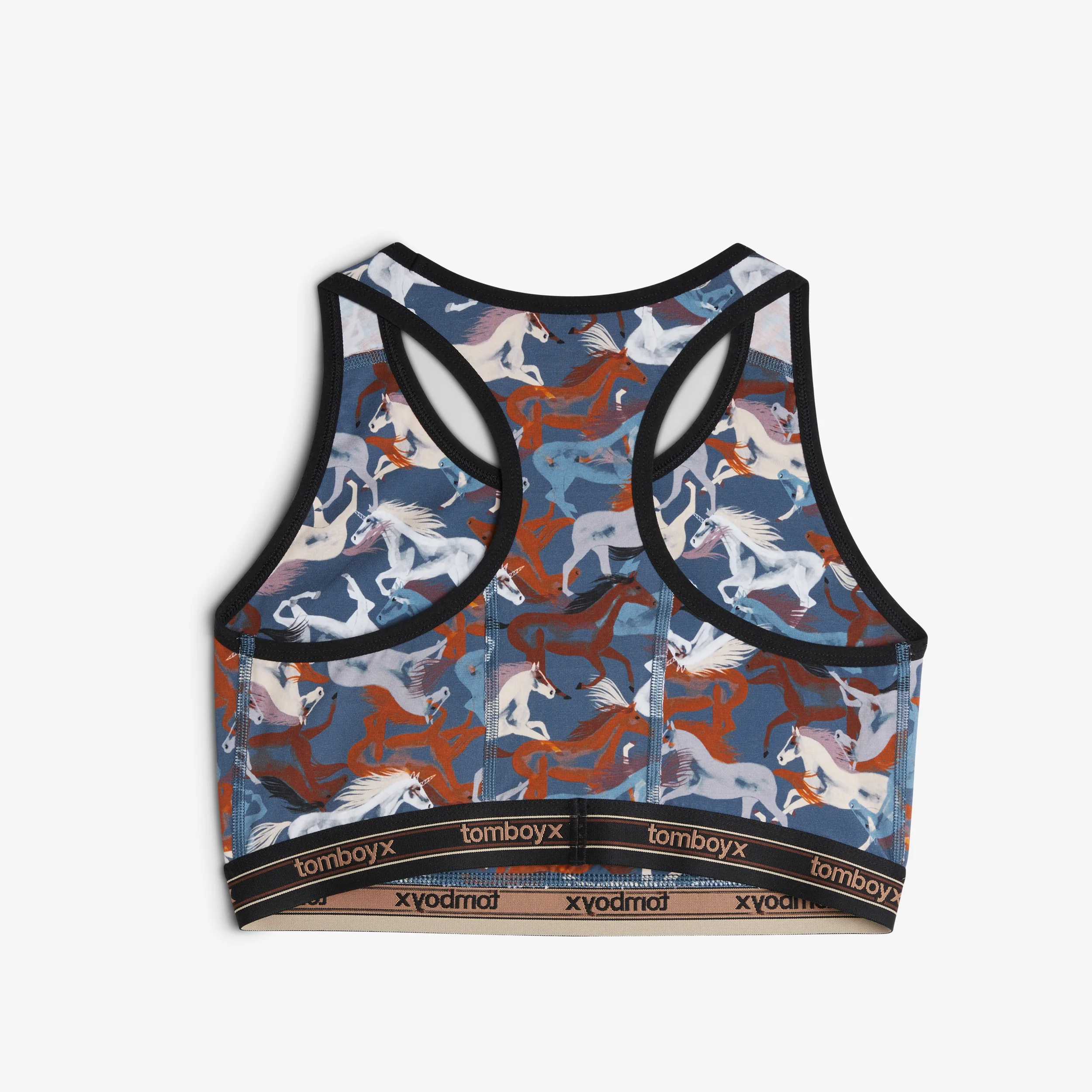Racerback Soft Bra - Lucky Horses - Image 3