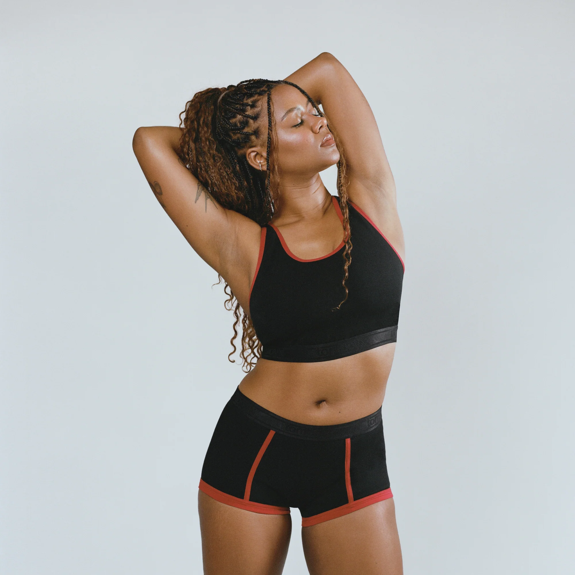 Racerback Soft Bra - Red Edge - Image 3