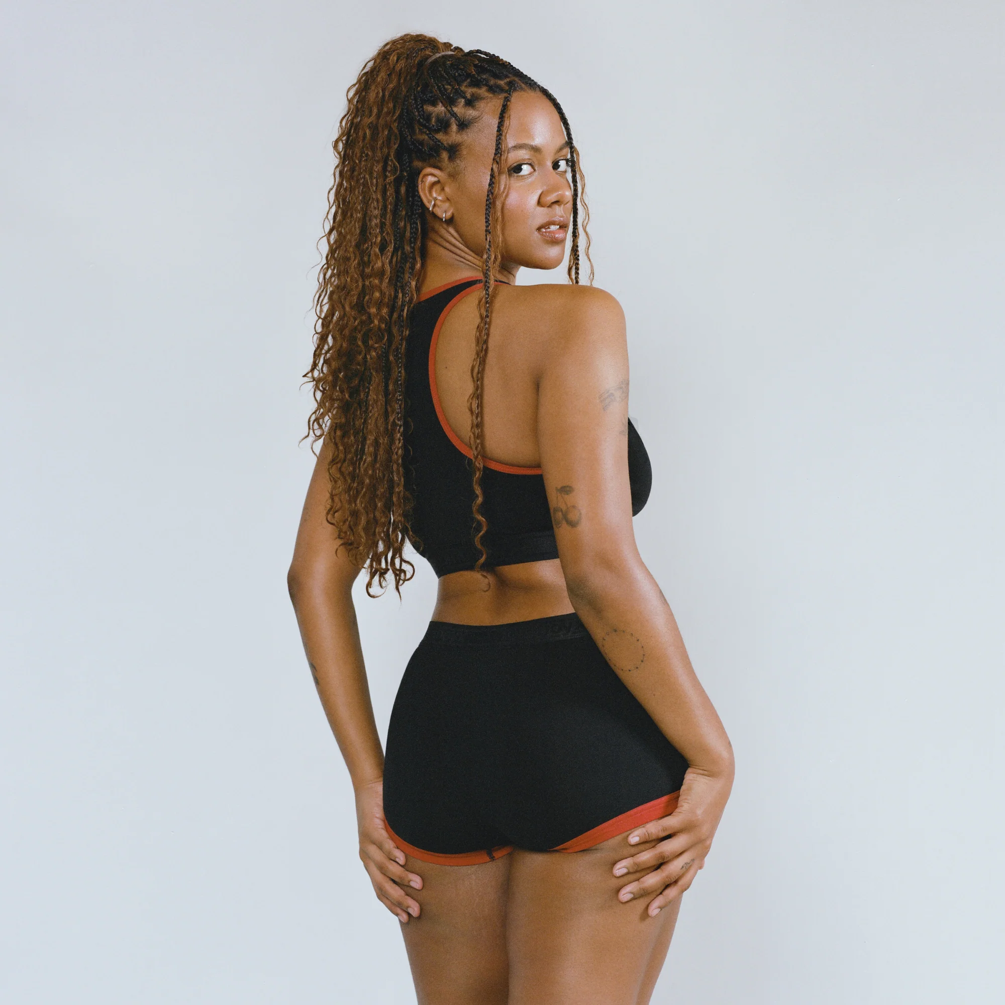 Racerback Soft Bra - Red Edge - Image 4