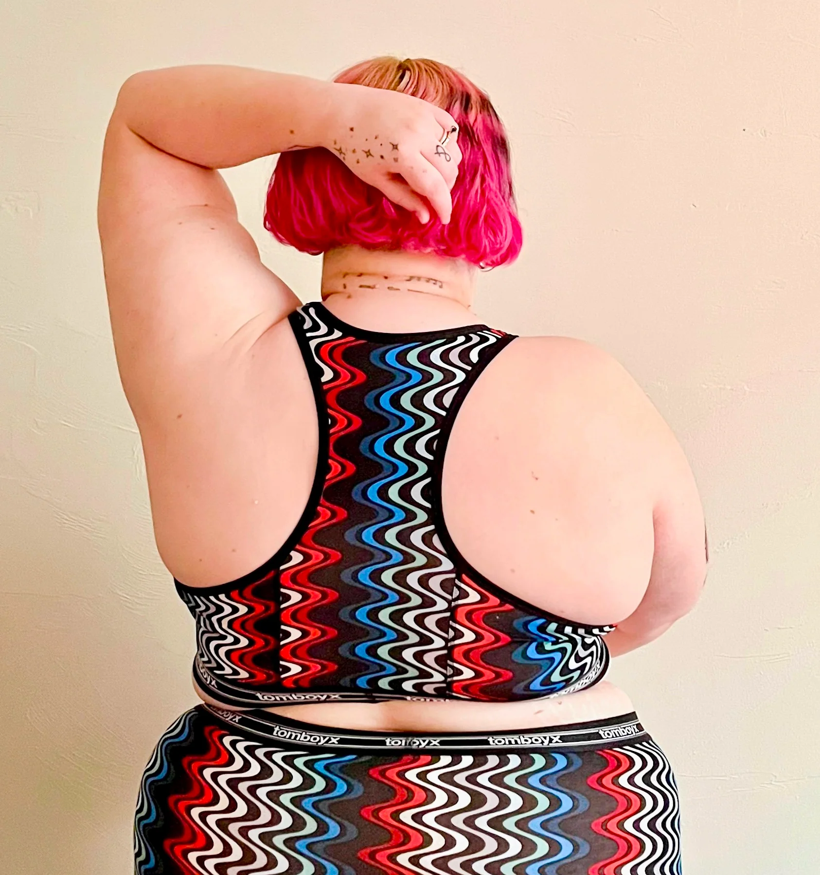 Racerback Soft Bra - Wavelength - Image 3