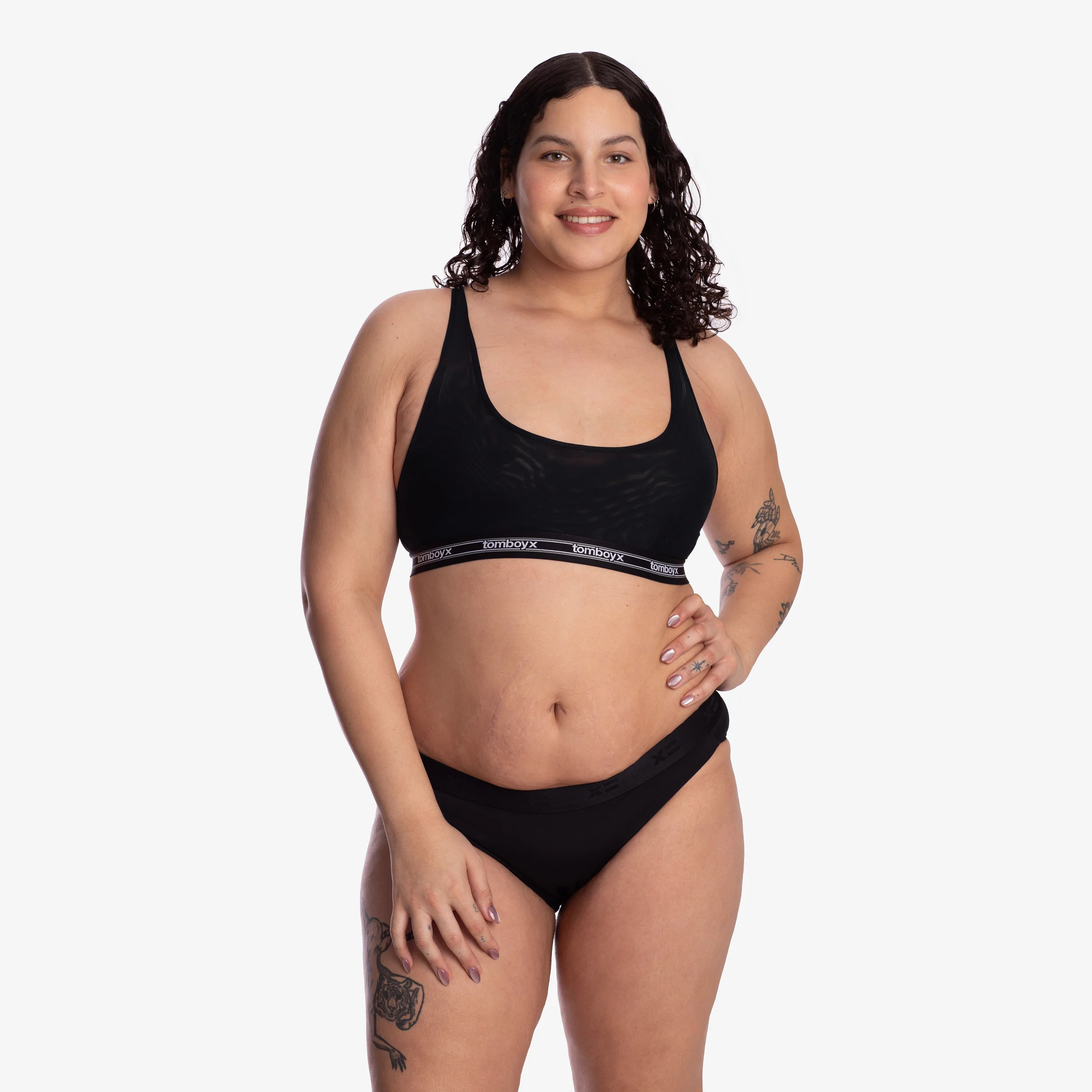 SmoothTuck Tucking Bikini - Black - Image 6