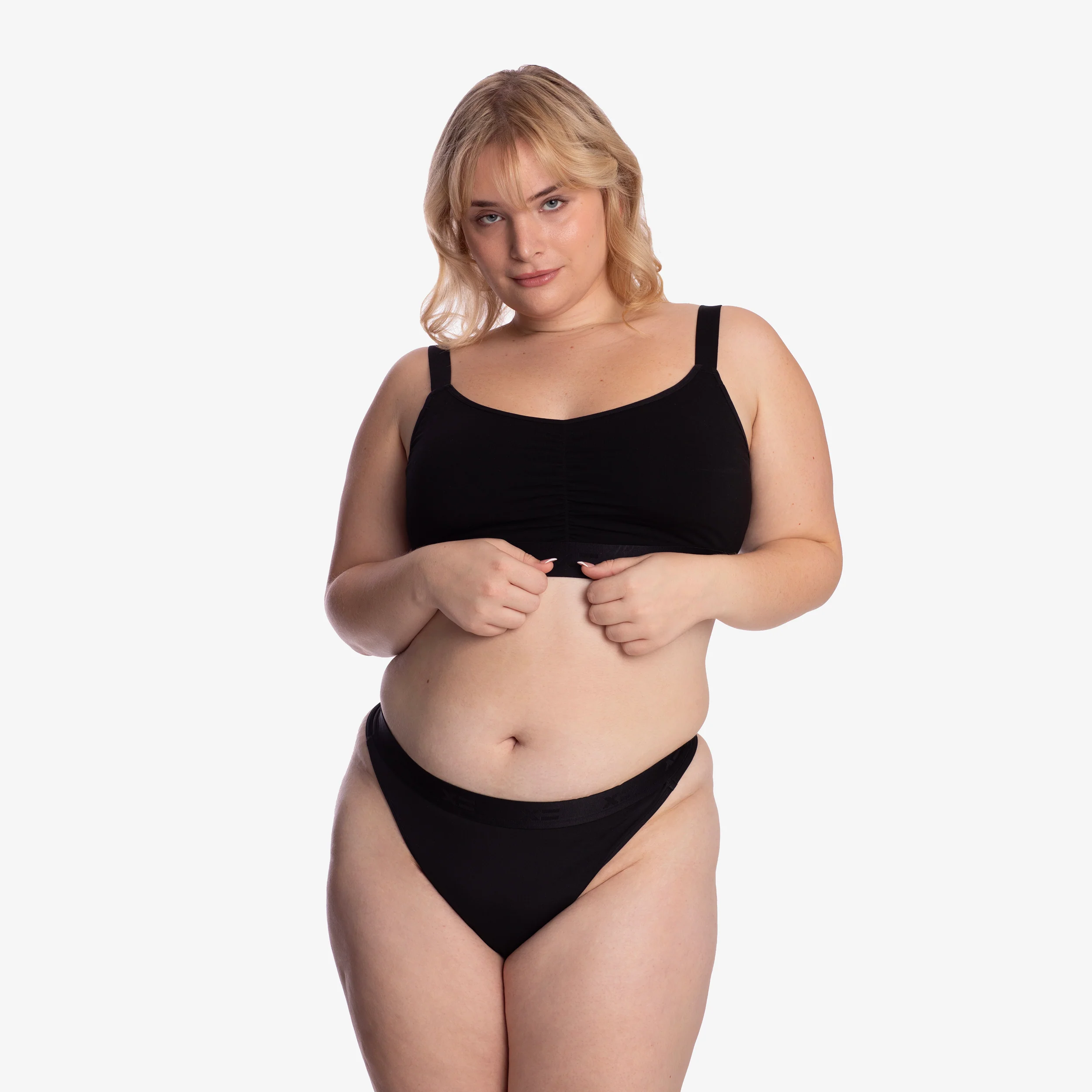 SmoothTuck Tucking Thong - Black - Image 3