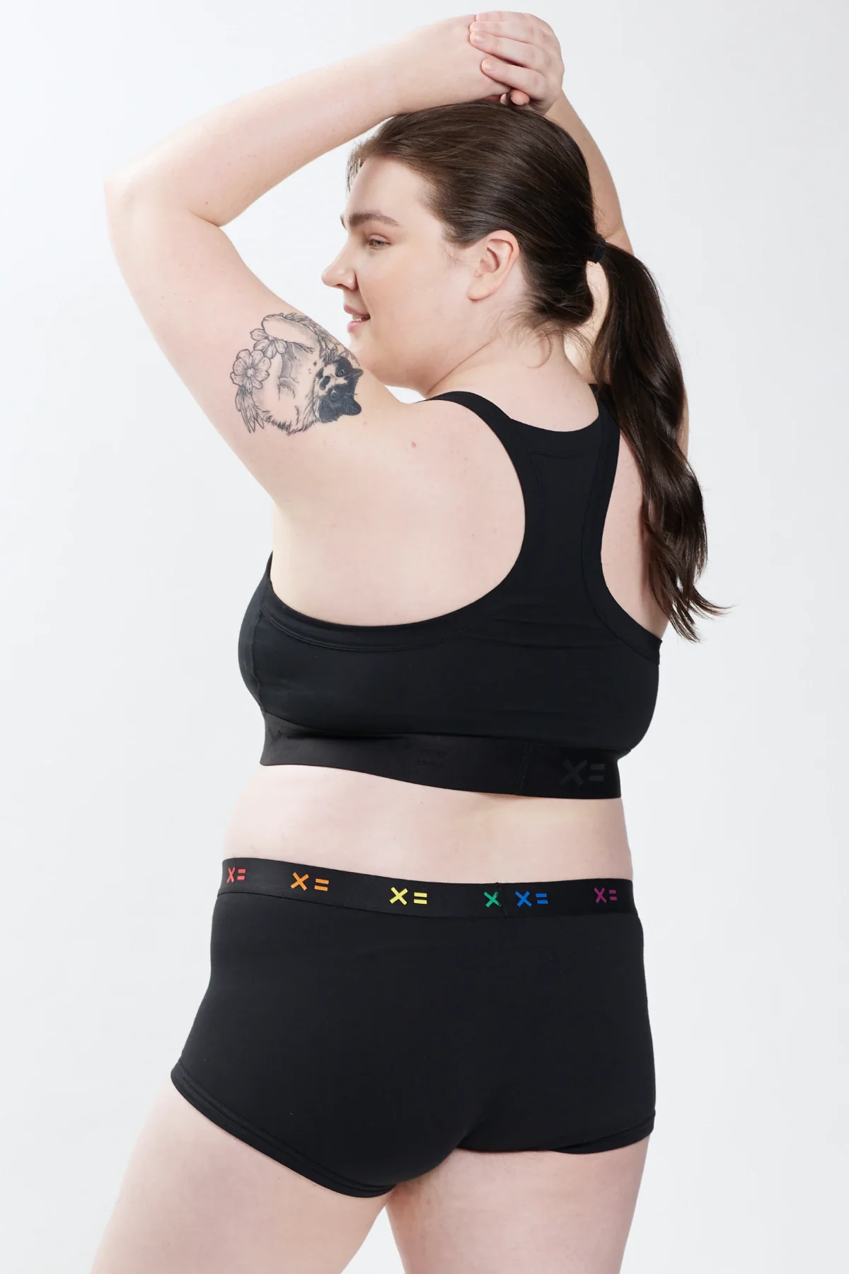 Scoop Soft Bra - X= Black - Image 5