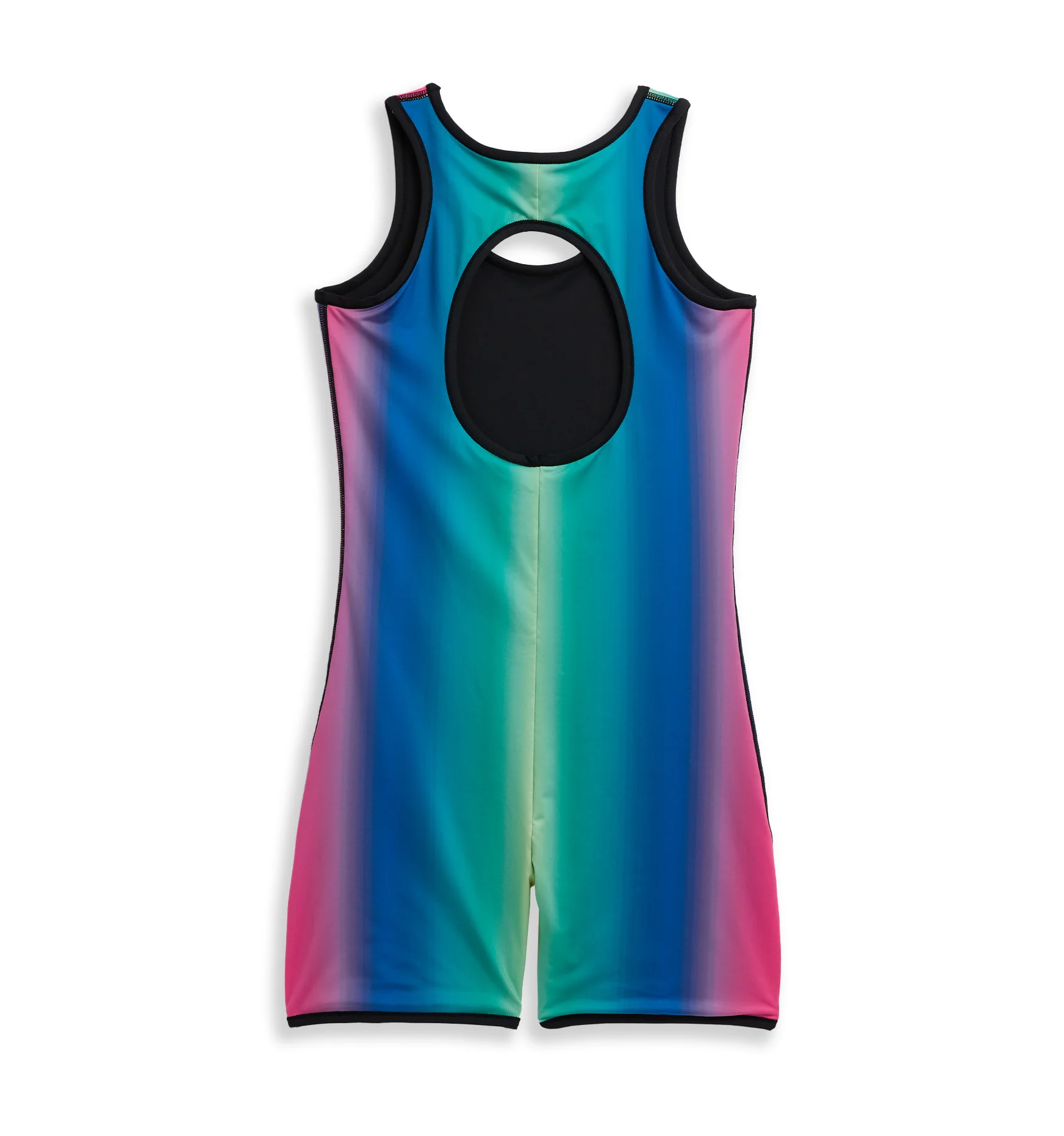 Swim 6" Reversible Sleeveless Unisuit - Melting Rainbow - Image 9