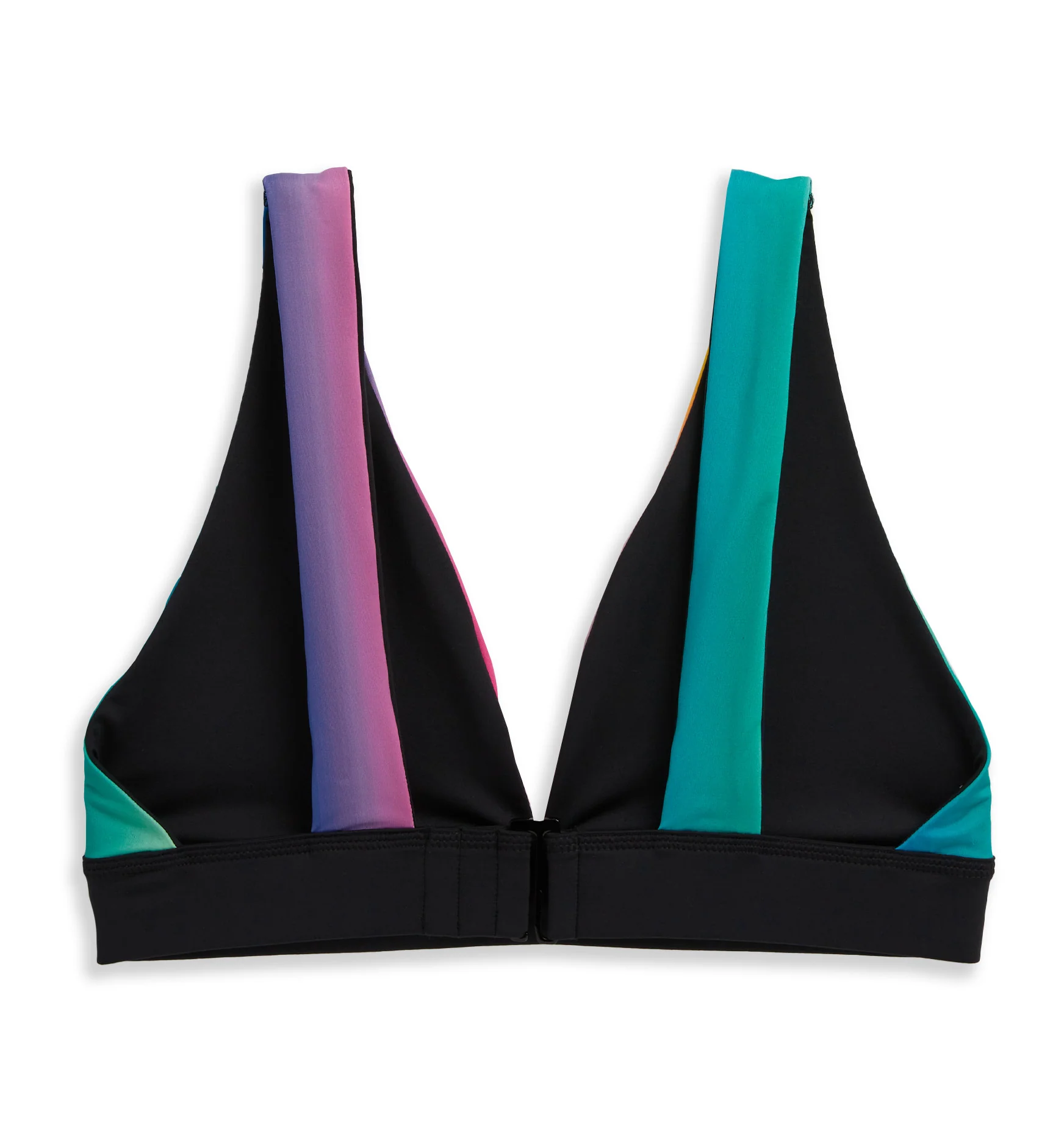 Swim Reversible Plunge Top - Melting Rainbow - Image 7