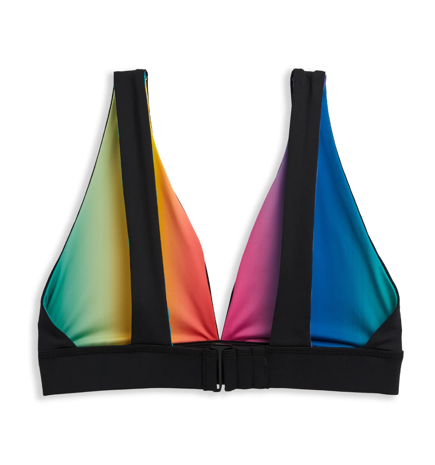 Swim Reversible Plunge Top - Melting Rainbow - Image 8