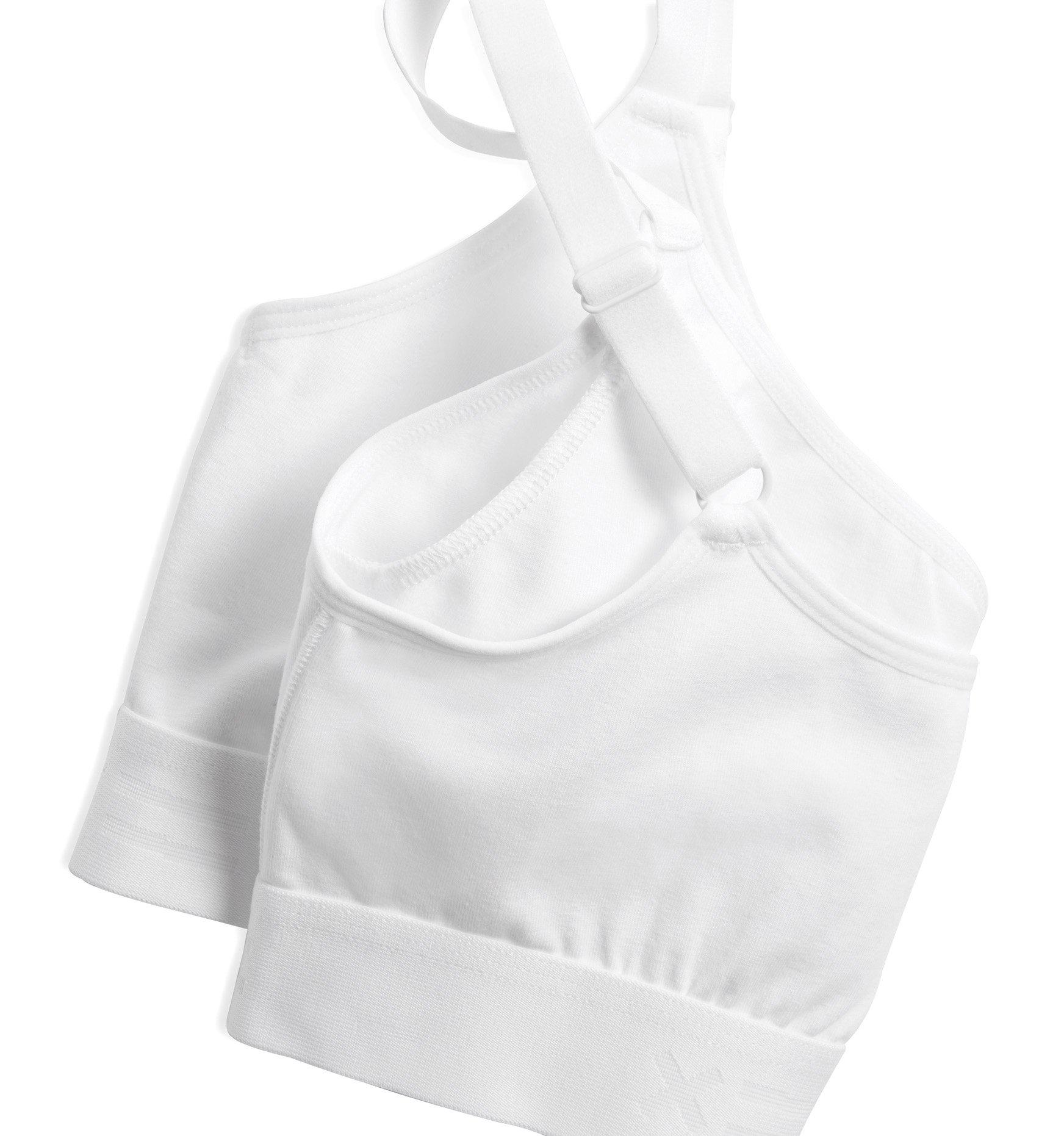 V Neck Bralette - X= White - Image 3