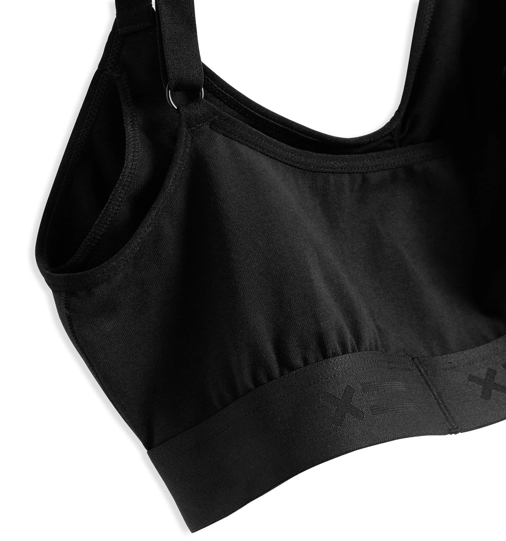 V Neck Bralette - X= Black - Image 3