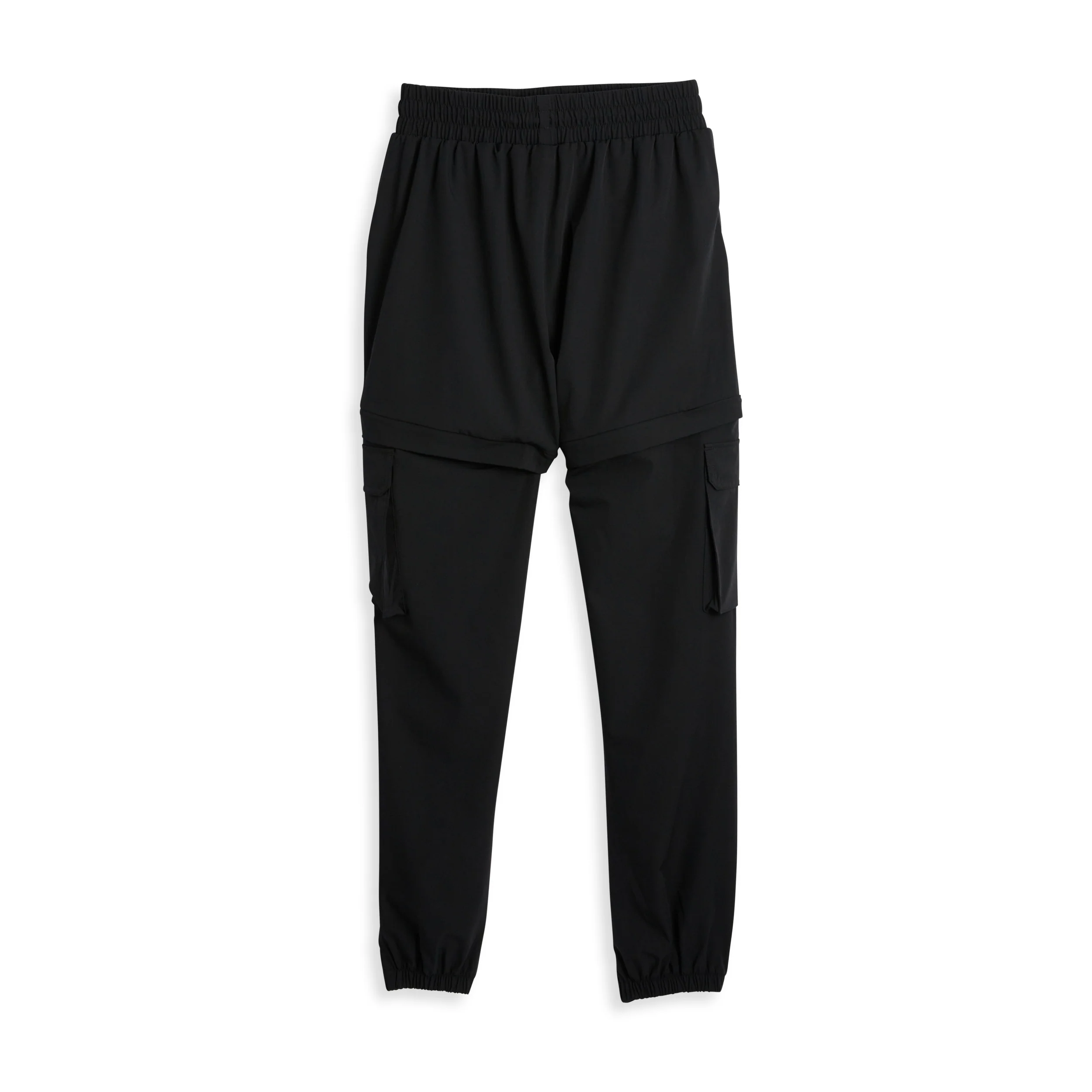 Zip-Off Running Jogger - Black - Image 12